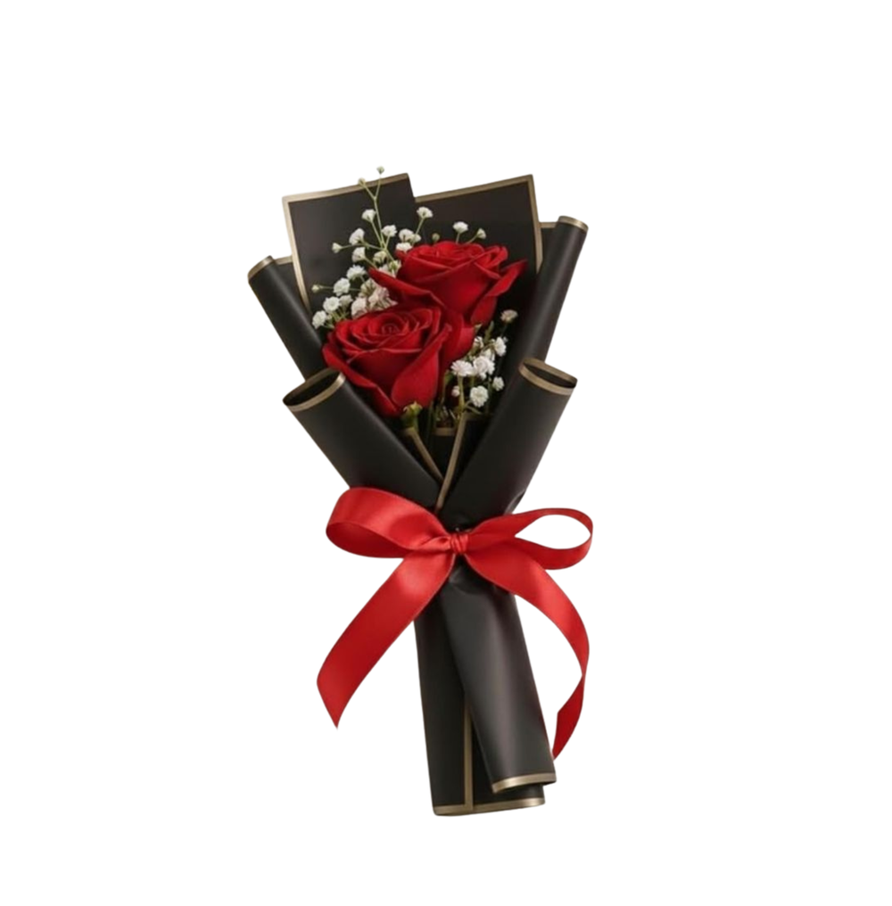 2 Roses Bouquet